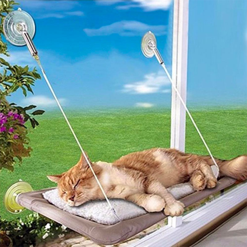 Cama Hamaca para gatos para asolearse en la ventana