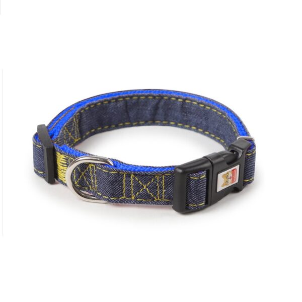 Collar Denim Colors para Perros azul