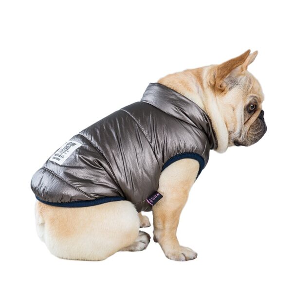 parka impermeable para perros bulldog